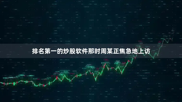 排名第一的炒股软件那时周某正焦急地上访