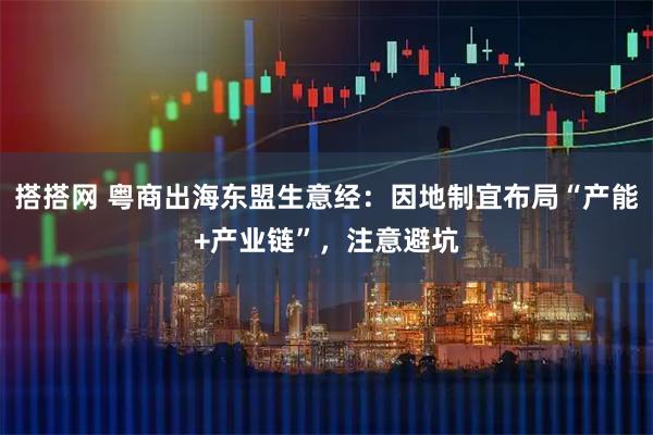 搭搭网 粤商出海东盟生意经:因地制宜布局“产能+产业链”,注意避坑