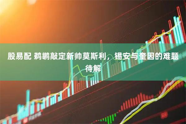 股易配 鹈鹕敲定新帅莫斯利，锡安与奎因的难题待解