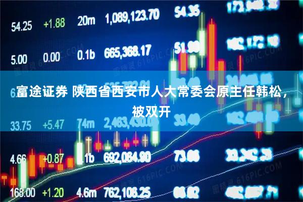 富途证券 陕西省西安市人大常委会原主任韩松，被双开